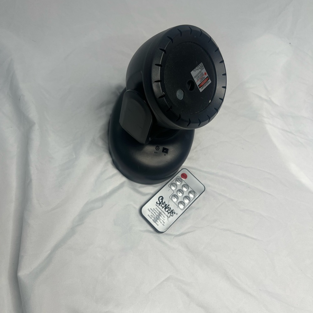 Spencer's Black Rotating Projector with Remote
